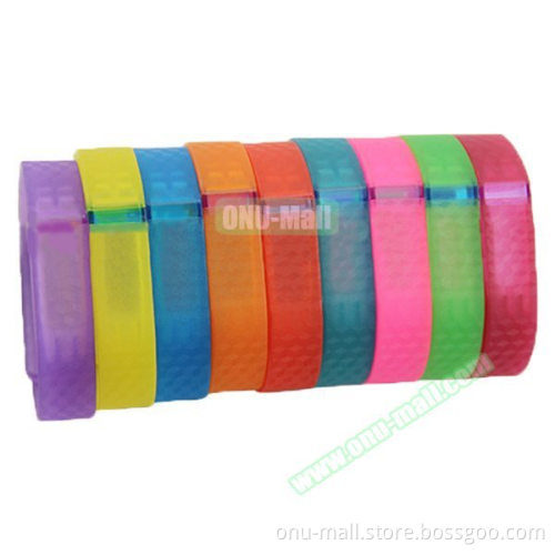 3D Stereoscopic Glowing Pattern Replacement Wrist Band for Fitbit Flex with Aluminum Clasp